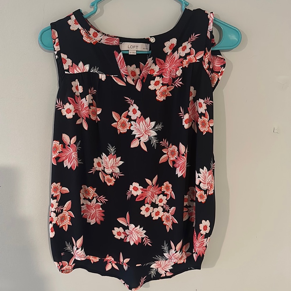 Loft flower blouse